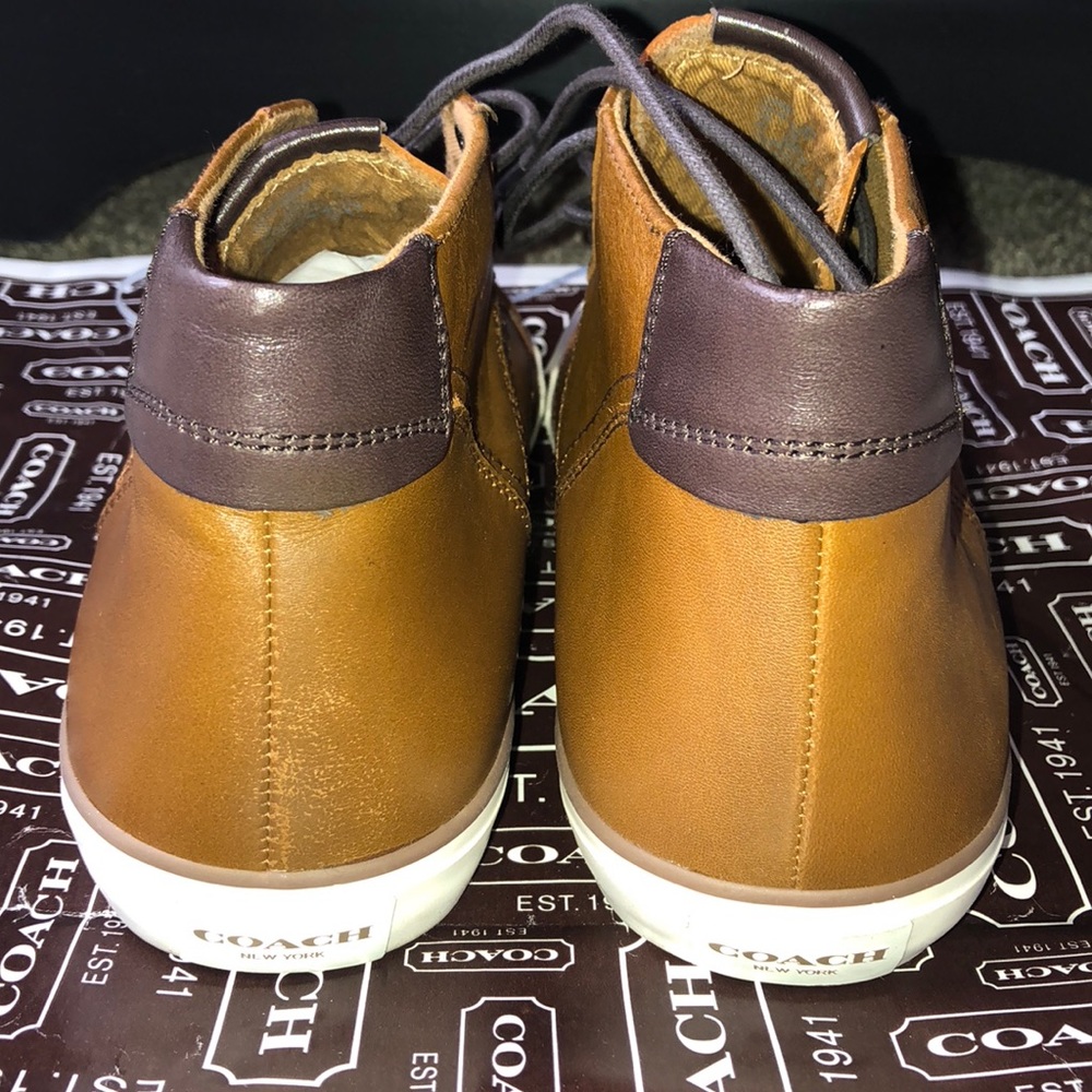 Hold for Reposh:  COACH Pete Soft Port Shoes for Gentlemen “Reposh” - Picture 7 of 8